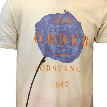 Band Merchandise New Order Spring Substance 1987 T-Shirt - Image 3