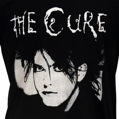 Band Merchandise The Cure Robert Smith Portrait T-Shirt - Image 3