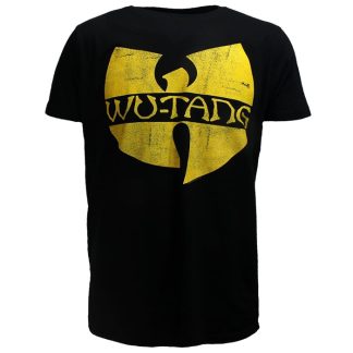 Band Merchandise Wu-Tang Clan Classic Logo T-Shirt Black