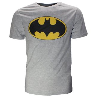 Batman Batman Classic Logo T-Shirt Grey-