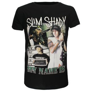 Band Merchandise Eminem My Name Is Slim Shady T-Shirt