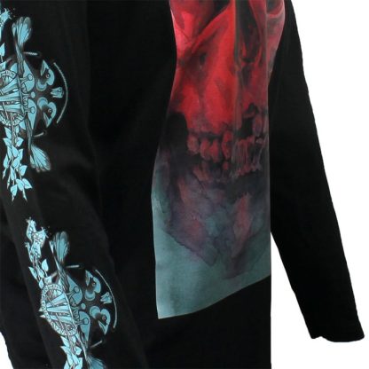 Band Merchandise Baroness Skull Tour Longsleeve T-Shirt - Image 3