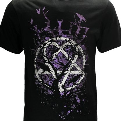Band Merchandise HIM Crows Official Band T-Shirt - Image 3