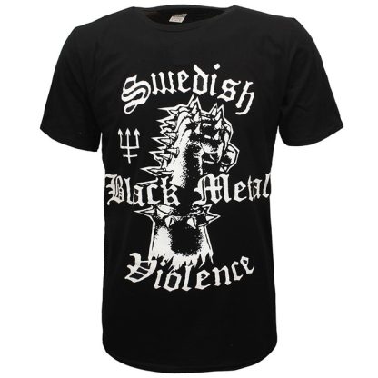 Band Merchandise Watain Swedish Black Metal Violence T-Shirt - Image 4