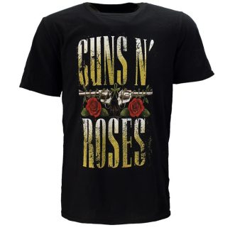Band Merchandise Guns N' Roses Big Guns T-Shirt