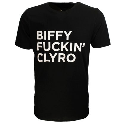 Band Merchandise Biffy Funking Clyro Official Band T-Shirt