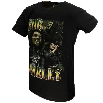 Band Merchandise Bob Marley Roots Rock Reggae T-Shirt - Image 3