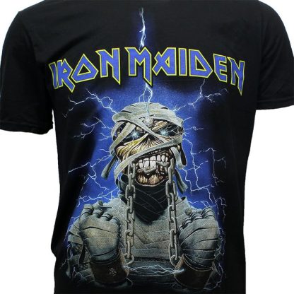 Band Merchandise Iron Maiden Powerslave Mummy T-Shirt - Image 3