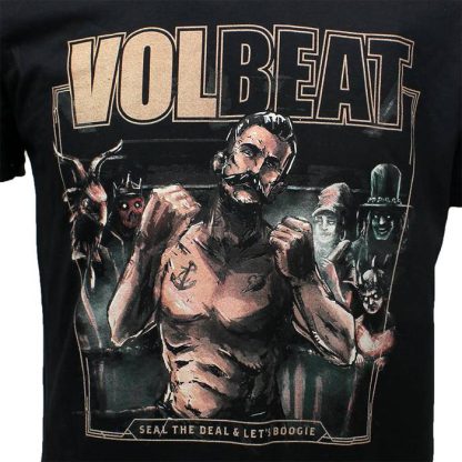 Band Merchandise Volbeat Seal The Deal T-Shirt - Image 3