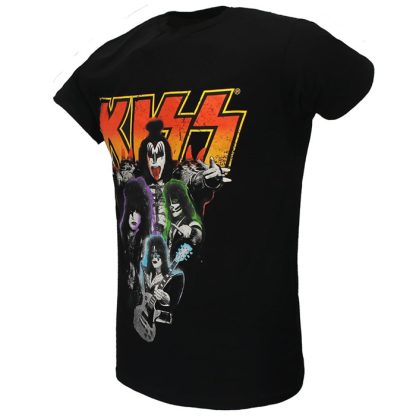 Band Merchandise KISS Neon Band T-Shirt - Image 2