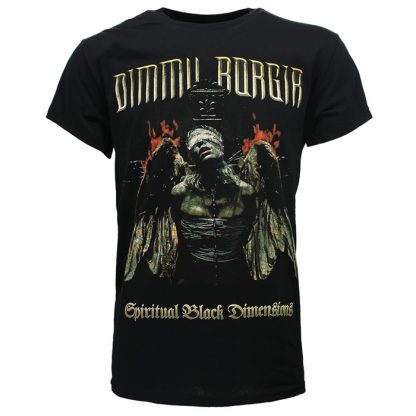 Band Merchandise Dimmu Borgir Spiritual Black Dimensions T-Shirt - Image 3