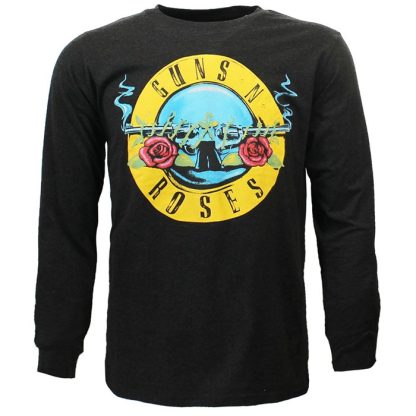 Band Merchandise Guns N' Roses Hollywood Tour 1991 Longsleeve T-Shirt - Image 3
