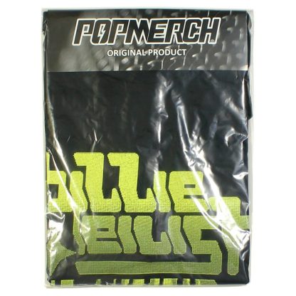 Band Merchandise Billie Eilish Anime Billie Logo T-Shirt - Image 4