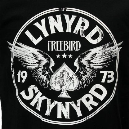 Band Merchandise Lynyrd Skynyrd Freebird 1973 T-Shirt - Image 3