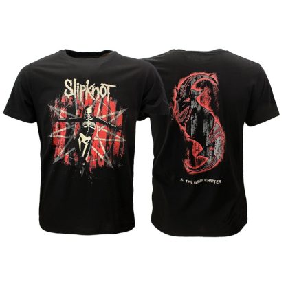 Band Merchandise Slipknot The Gray Chapter Album T-Shirt