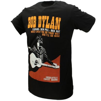 Band Merchandise Bob Dylan Sweet Marie T-Shirt - Image 2