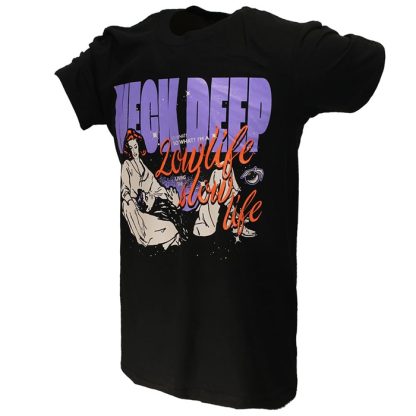 Band Merchandise Neck Deep Lowlife Couple T-Shirt - Image 2