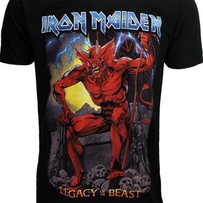 Band Merchandise Iron Maiden Legacy of the Beast T-Shirt - Image 2