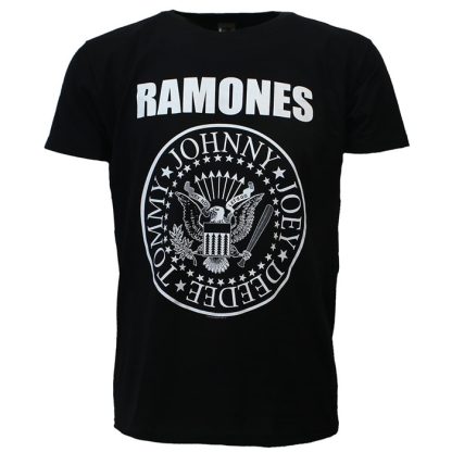 Band Merchandise The Ramones Presidential Seal T-Shirt Black