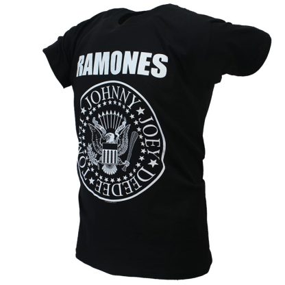Band Merchandise The Ramones Presidential Seal T-Shirt Black - Image 2