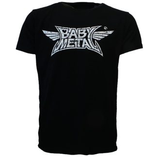 Band Merchandise Babymetal Logo Band T-Shirt Black