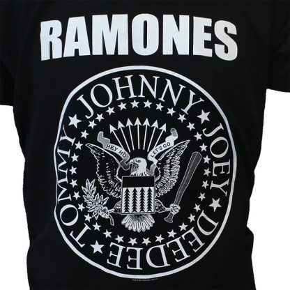 Band Merchandise The Ramones Presidential Seal T-Shirt Black - Image 3