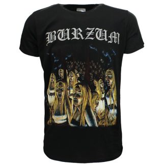 Band Merchandise Burzum Burning Witches T-Shirt Black
