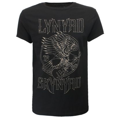 Band Merchandise Lynyrd Skynyrd Eagle Guitar 73 T-Shirt