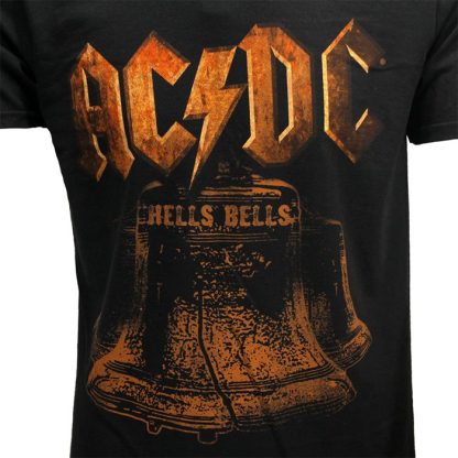 Band Merchandise AC/DC Brass Bell Band T-Shirt - Image 3