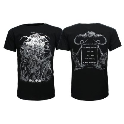 Band Merchandise Darkthrone Old Star T-Shirt
