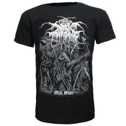 Band Merchandise Darkthrone Old Star T-Shirt - Image 3