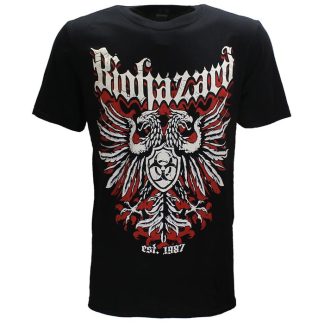 Band Merchandise Biohazard Crest T-Shirt