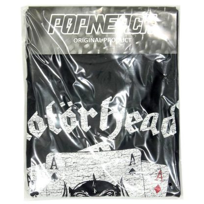 Band Merchandise Motorhead Ace of Spades Cards T-Shirt - Image 4