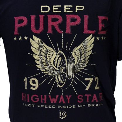 Band Merchandise Deep Purple Highway Star T-Shirt - Image 3
