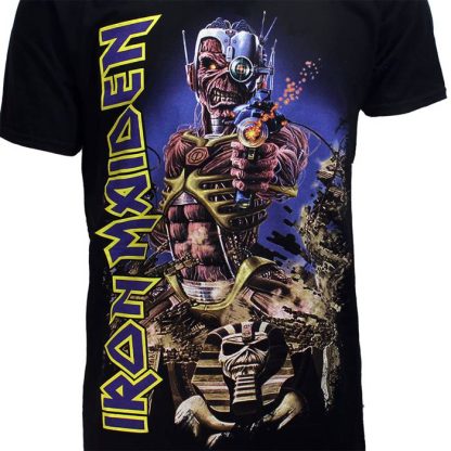 Band Merchandise Iron Maiden Somewhere Back In Time T-Shirt - Image 3