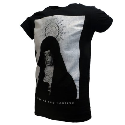Band Merchandise Bring Me The Horizon Nun T-Shirt - Image 2