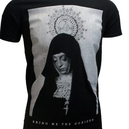 Band Merchandise Bring Me The Horizon Nun T-Shirt - Image 3