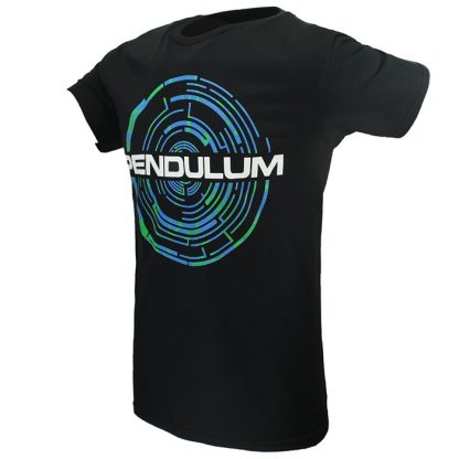 Band Merchandise Pendulum Wave Vortex Colour Logo T-Shirt