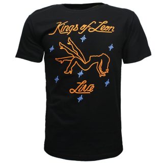 Band Merchandise Kings of Leon Stripper Vegas Lights T-Shirt