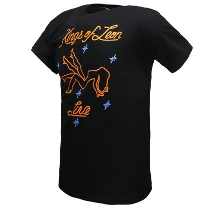Band Merchandise Kings of Leon Stripper Vegas Lights T-Shirt - Image 2