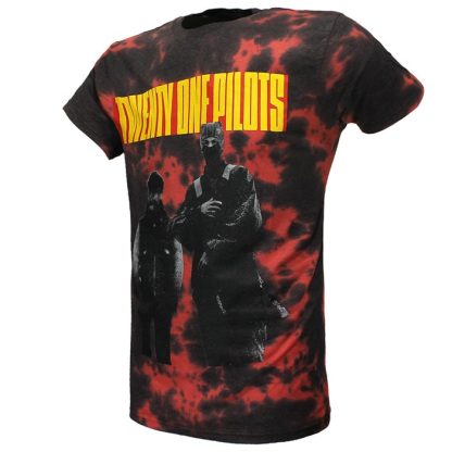 Band Merchandise Twenty One Pilots Dip Dye T-Shirt - Image 2