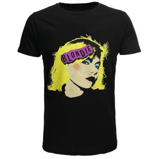 Band Merchandise Blondie Punk Logo T-Shirt