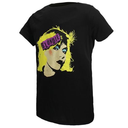 Band Merchandise Blondie Punk Logo T-Shirt - Image 2