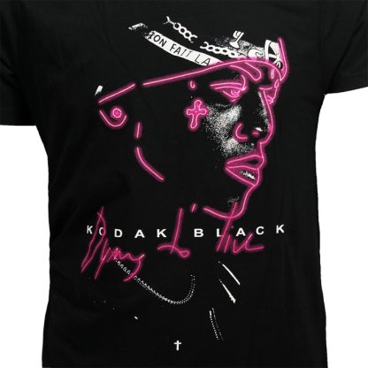 Band Merchandise Kodak Black Dying To Live T-Shirt - Image 3