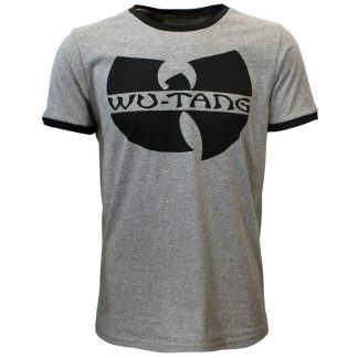 Band Merchandise Wu-Tang Clan Logo Ringer T-Shirt