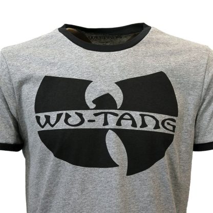 Band Merchandise Wu-Tang Clan Logo Ringer T-Shirt - Image 3
