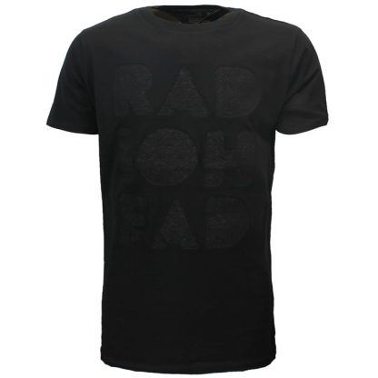 Band Merchandise Radiohead Debossed Print on Inside Effect T-Shirt