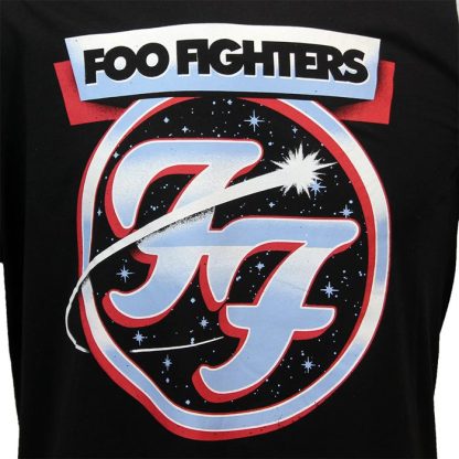 Band Merchandise Foo Fighters Comet 60's Style Tricolored Ringer T-Shirt - Image 3