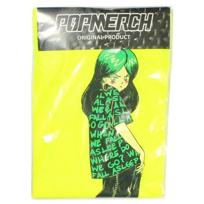 Band Merchandise Billie Eilish Anime Protagonist T-Shirt - Image 4
