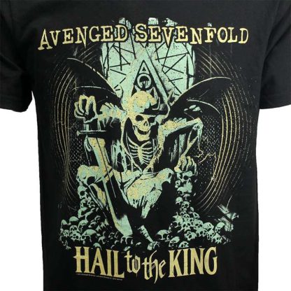 Band Merchandise Avenged Sevenfold A7X Hail To The King T-Shirt - Image 3